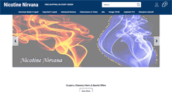 Desktop Screenshot of nicotinenirvana.com